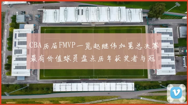 CBA历届FMVP一览赵继伟加冕总决赛最有价值球员盘点历年获奖者与冠军归属