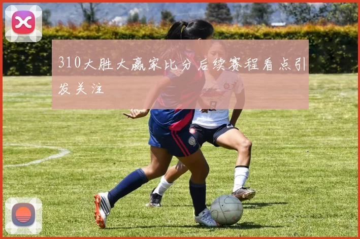 310大胜大赢家比分后续赛程看点引发关注