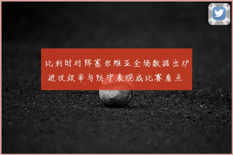 比利时对阵塞尔维亚全场数据出炉 进攻效率与防守表现成比赛看点