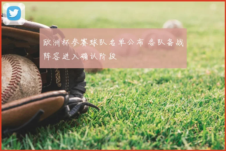 欧洲杯参赛球队名单公布 各队备战阵容进入确认阶段