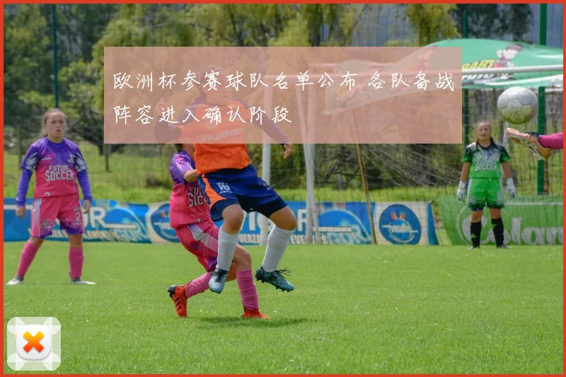 欧洲杯参赛球队名单公布 各队备战阵容进入确认阶段
